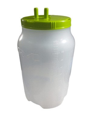 Aspirador Cirúrgico Elétrico Com RodÍzios Até 24l/Min. Bivolt Chaveado - Modelo MRM300C2 - 2x5 Litros - Marca Aspiravida - Imagem 2