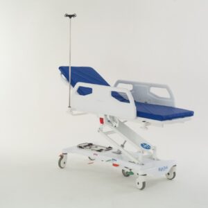 Carro Maca com Regulagem de Altura e Cabeceira Leito - ABS - Mod. HT203ABS - HT