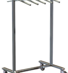Suporte para 5 Aventais de Chumbo Inox - PAT-0150E-HO - PAT